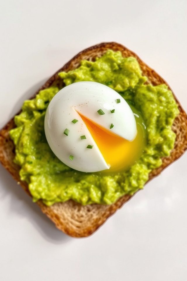 avocado toast for breakfast