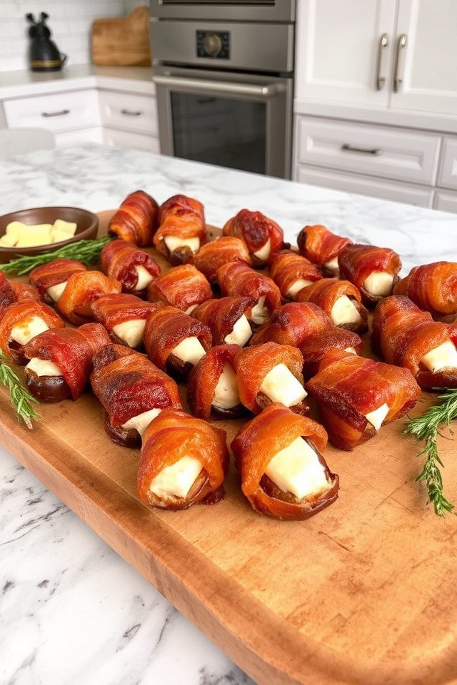 bacon wrapped sweet treats