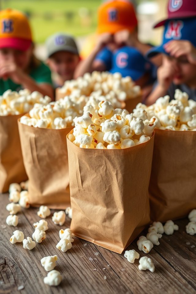 bags designed for popcorn