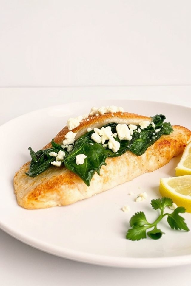 baked fish with feta