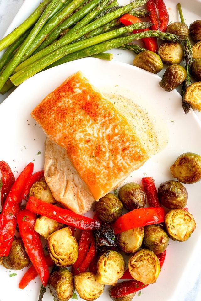 baked salmon healthy meal
