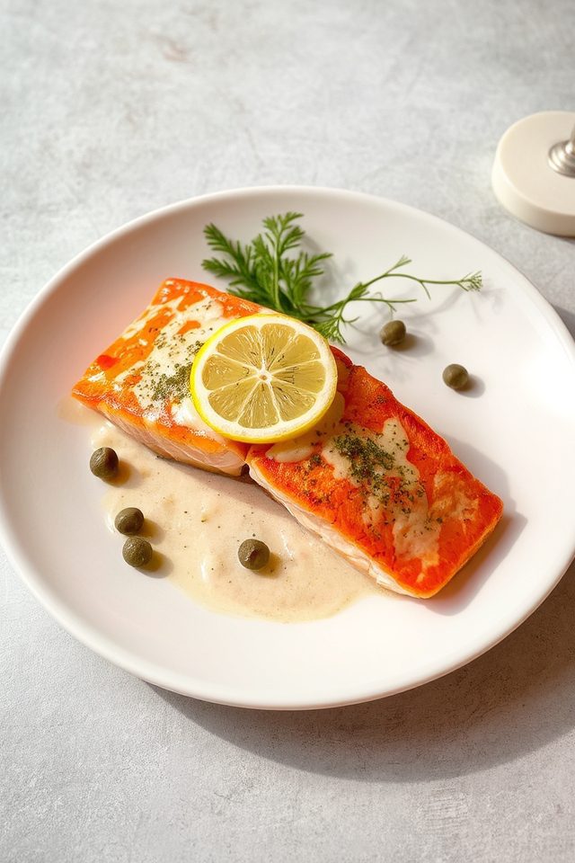 baked salmon with dill