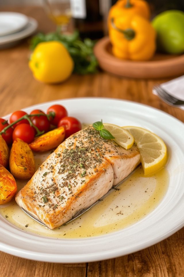 baked with olive oil