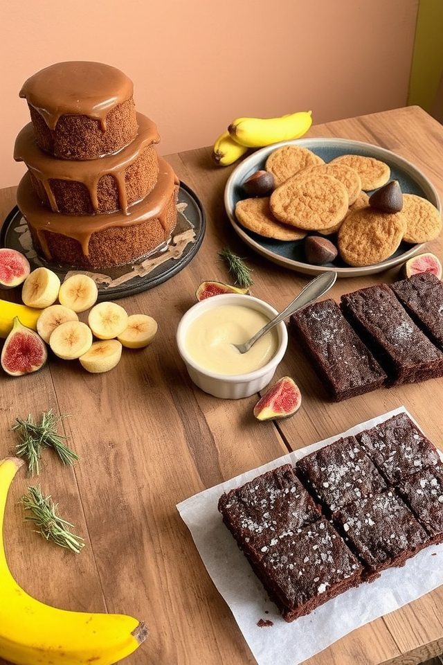 baking with nutty tahini