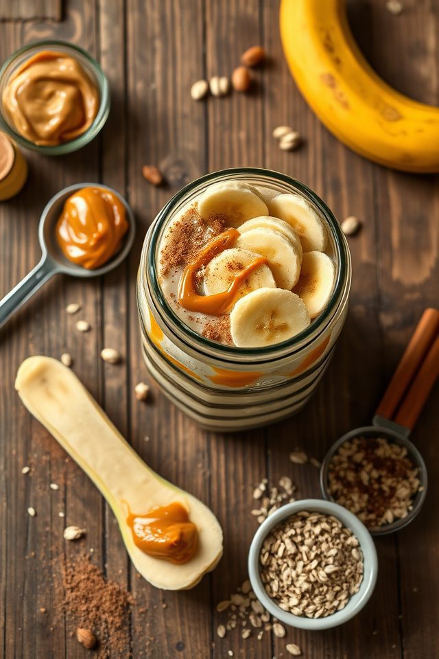 banana nut breakfast oats