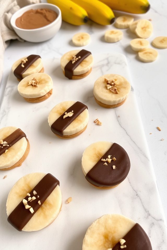 banana peanut butter bites