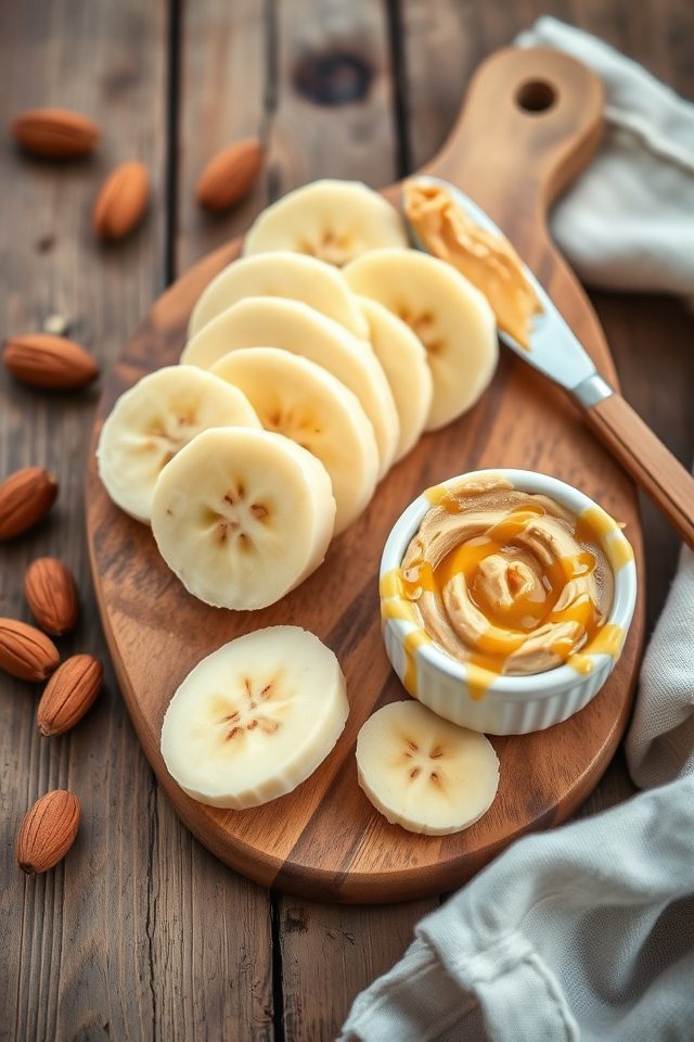 banana with nut butter