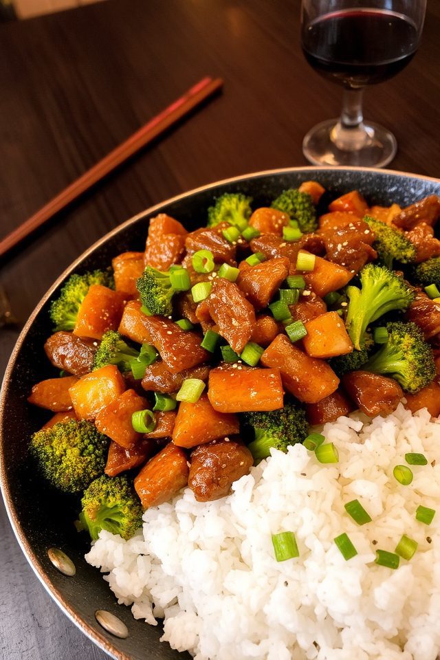 beef and broccoli stir