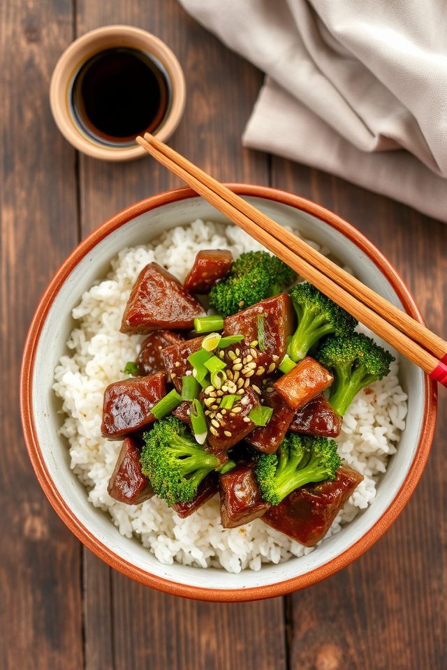 beef broccoli garlic ginger sauce