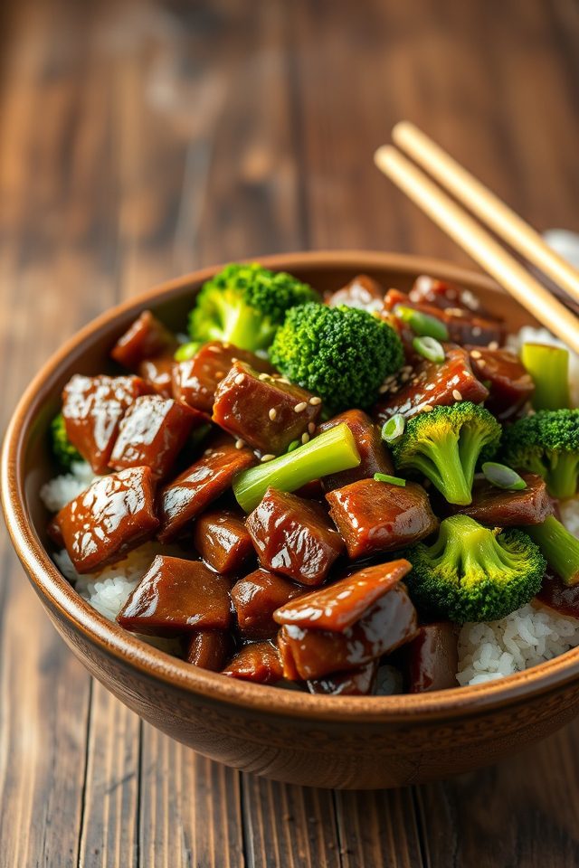 beef broccoli quick stir fry