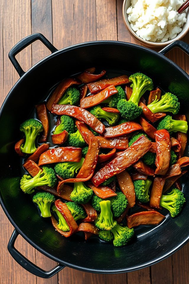 beef broccoli stir fry