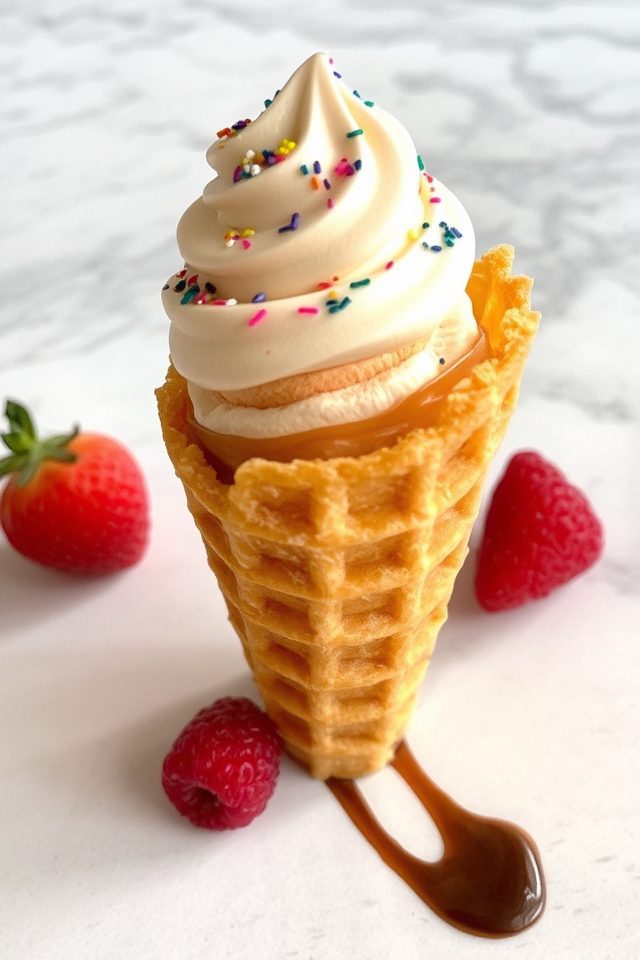 bite sized waffle treats