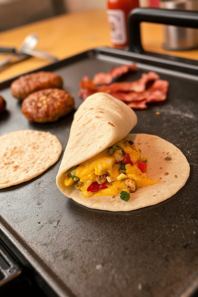 blackstone breakfast burrito bonanza