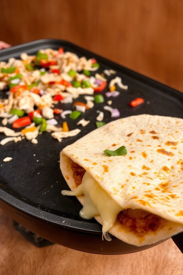 blackstone chicken quesadilla recipe