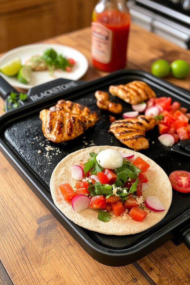 blackstone chicken taco recipe