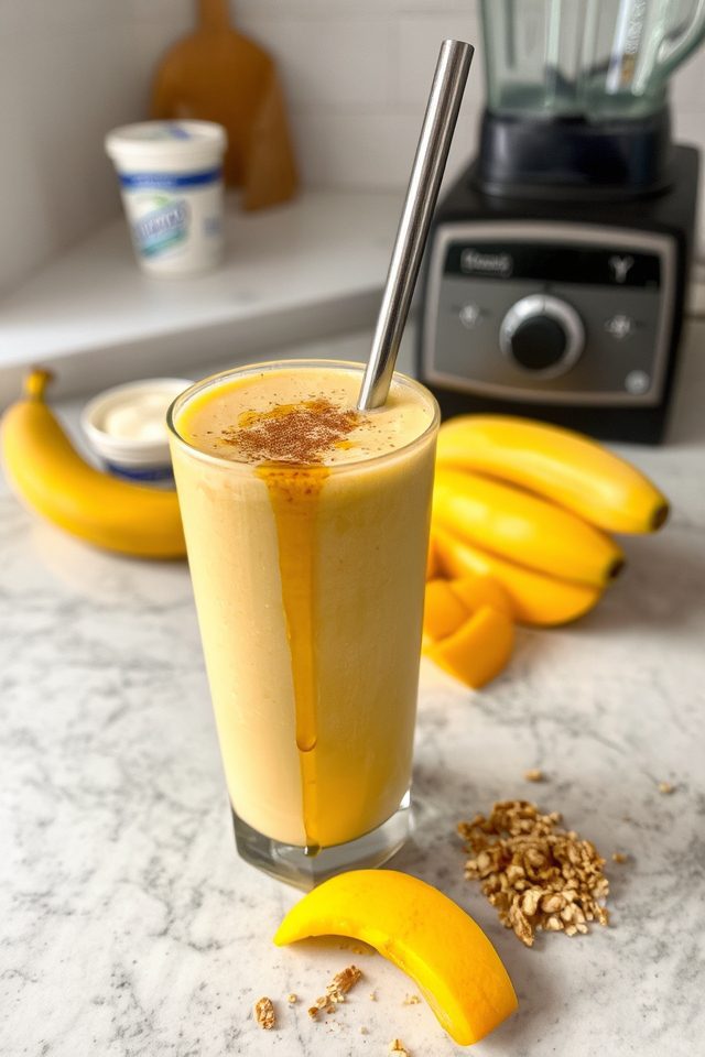 blend favorite fruits together