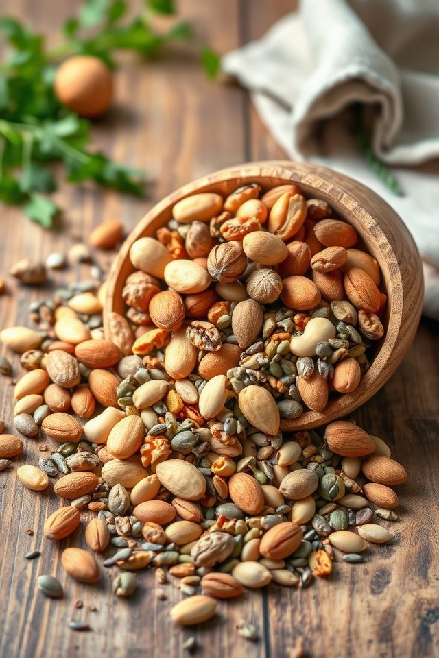 blend of nuts seeds