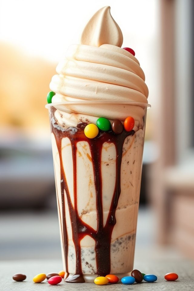 blizzard frozen ice cream