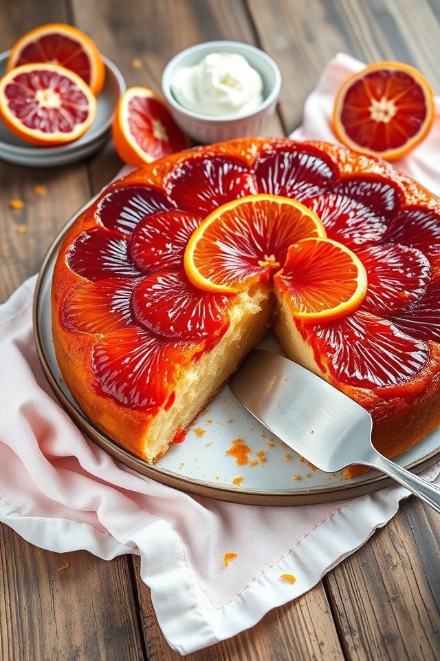 blood orange dessert recipe