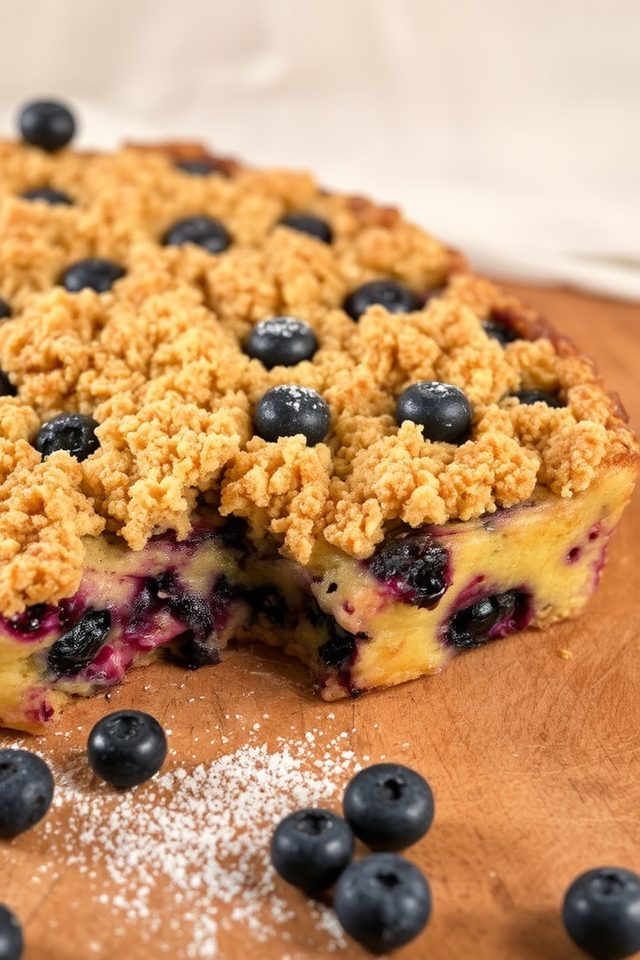 blueberry breakfast casserole delight