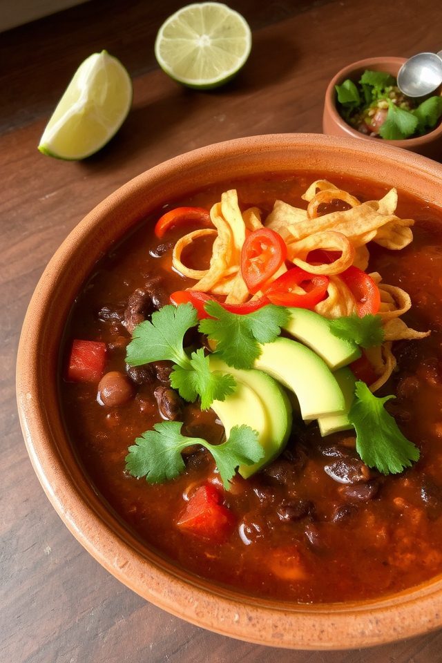 bold smoky bean soup