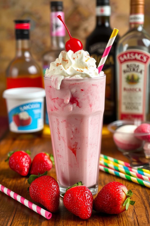 boozy ice cream treats