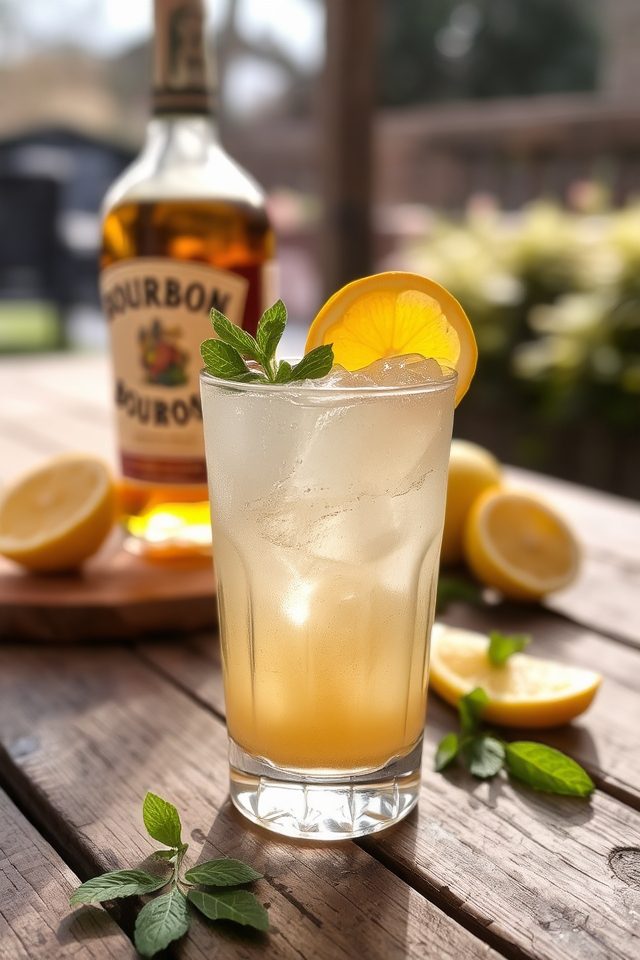 bourbon smash cocktail recipe