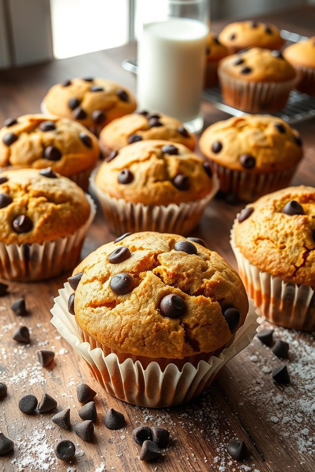boxed mix chocolate muffins