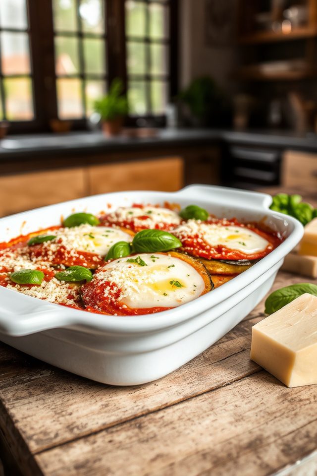 breaded eggplant italian dish