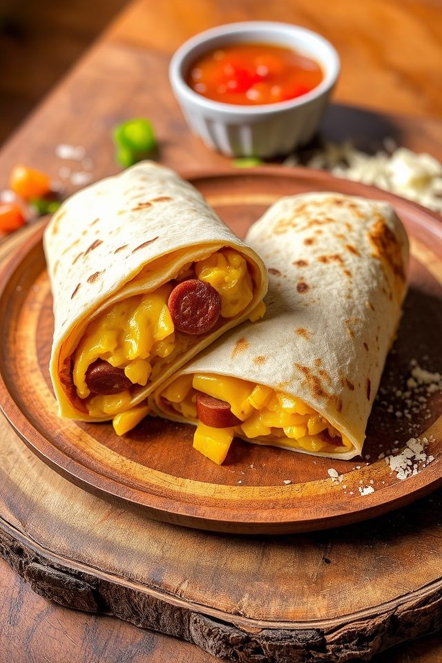 breakfast burritos on go