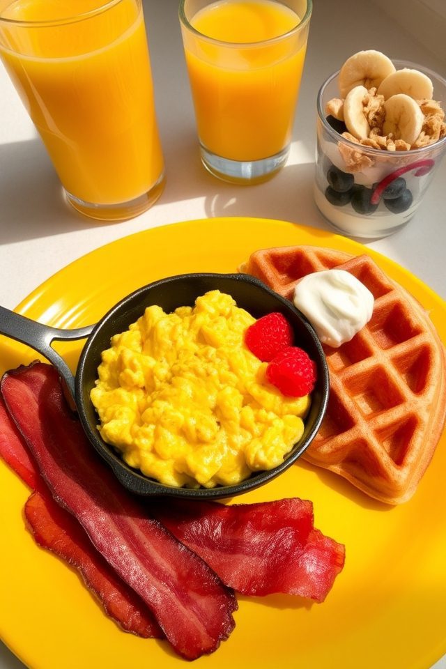 breakfast for lunch options