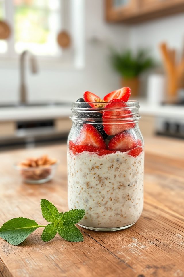 breastfeeding friendly overnight oats