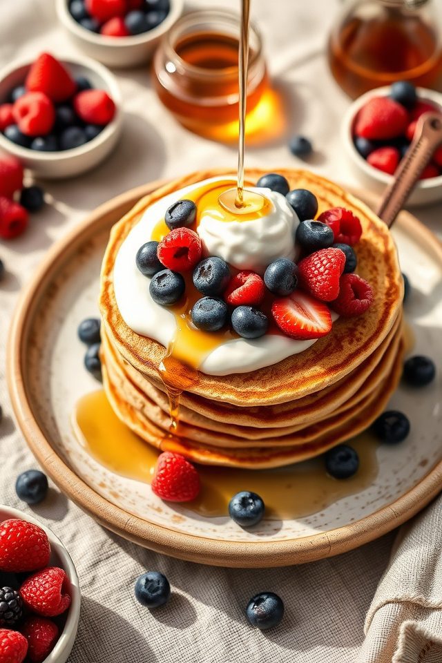 buckwheat gluten free pancakes