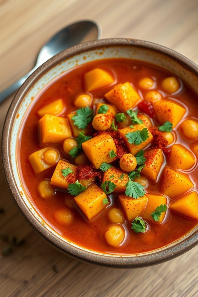butternut squash chickpea stew