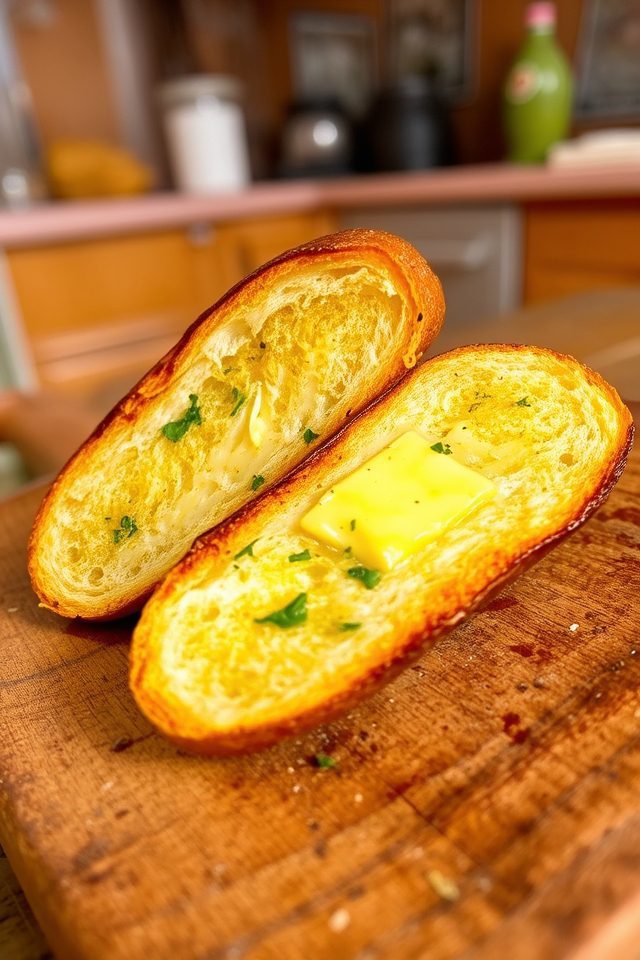 buttery garlic bread delight