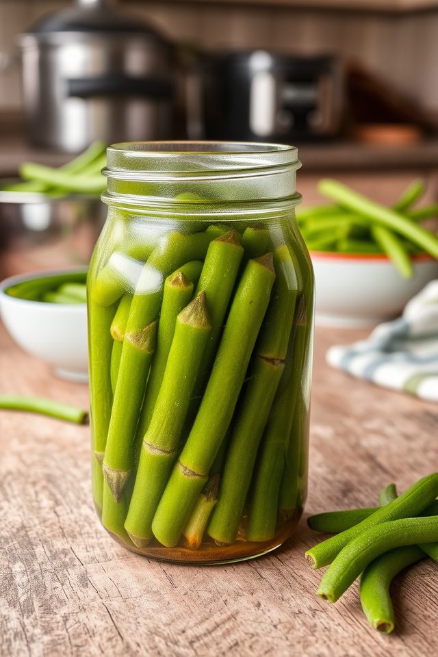 canning green bean process