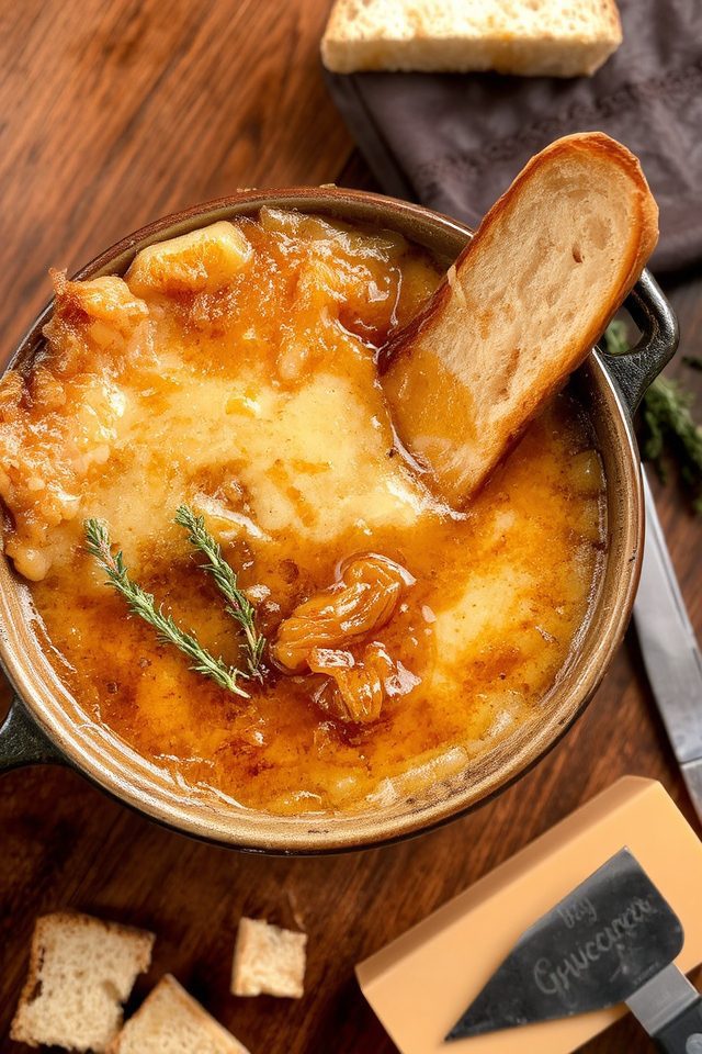 caramelized onions gruy re topping