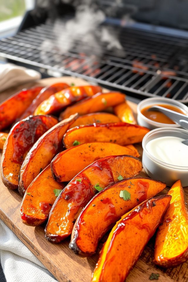 caramelized smoky sweet wedges