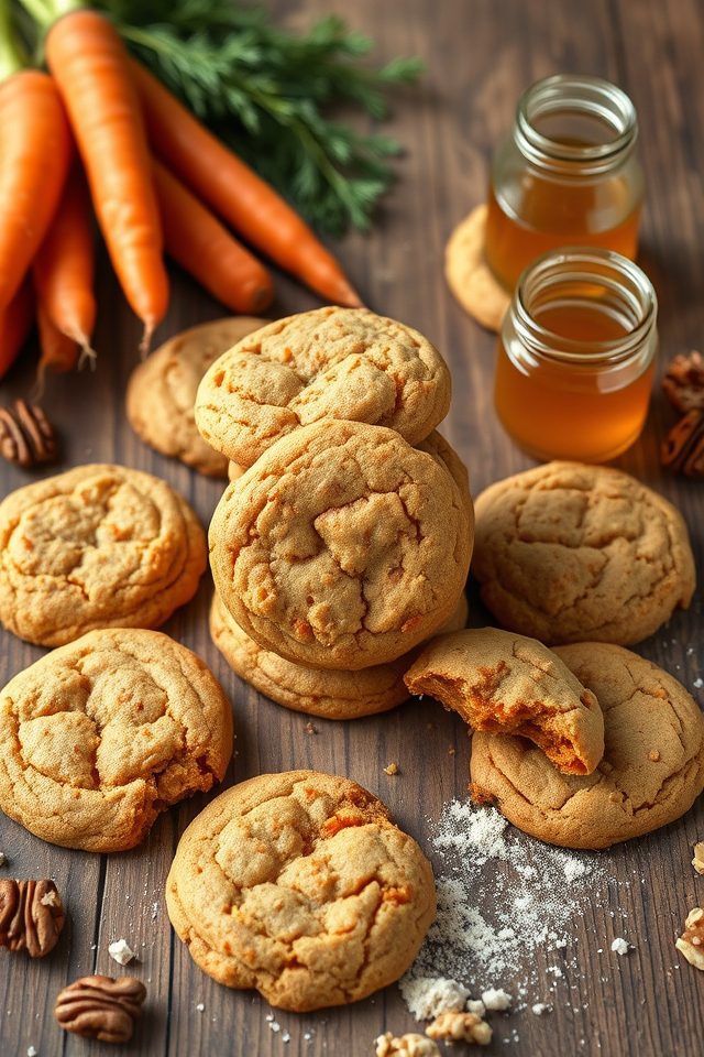 carrot cake flavored cookies
