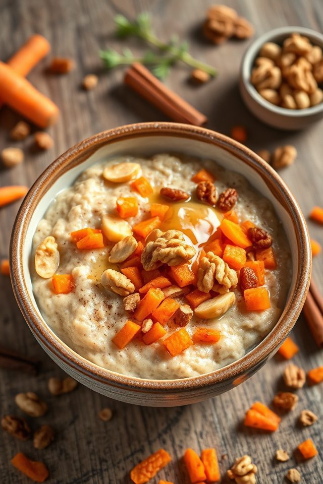 carrot flavored oatmeal recipe