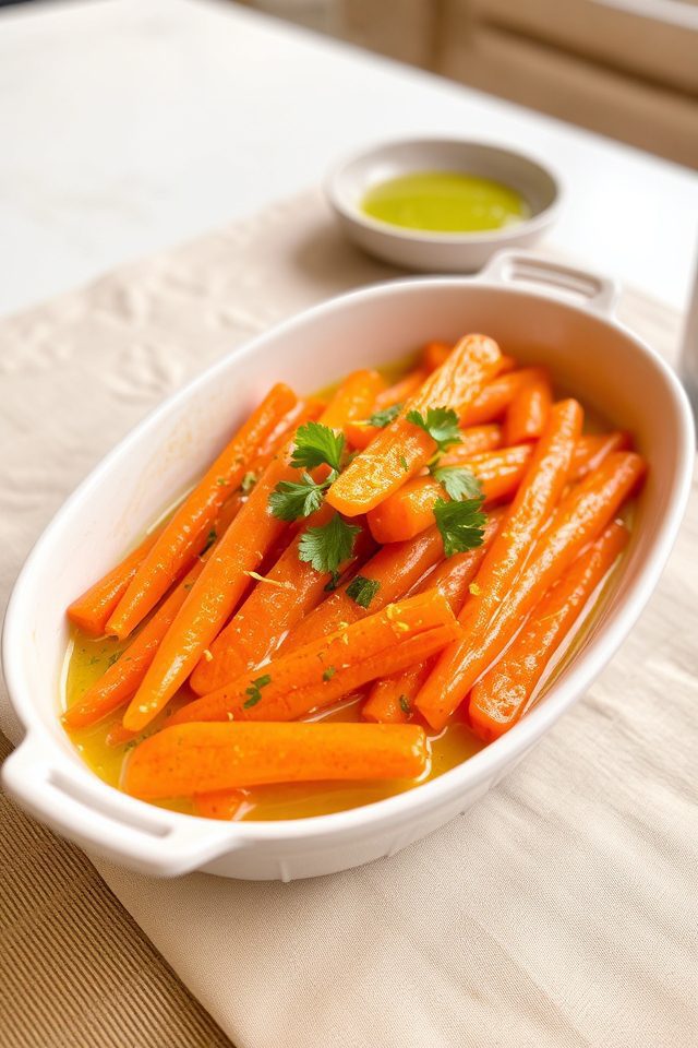 carrots with lemon sauce