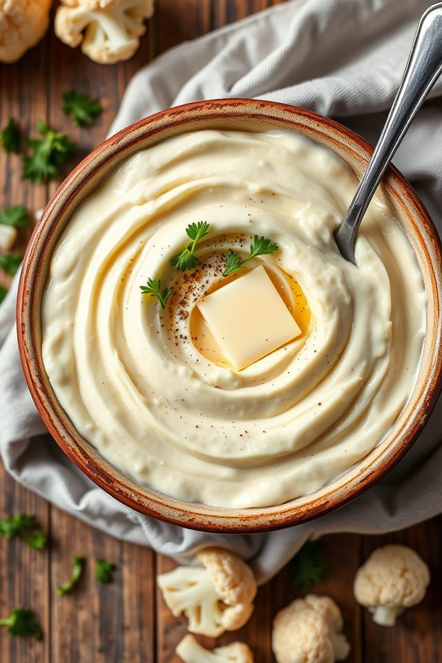 cauliflower mashed potato substitute