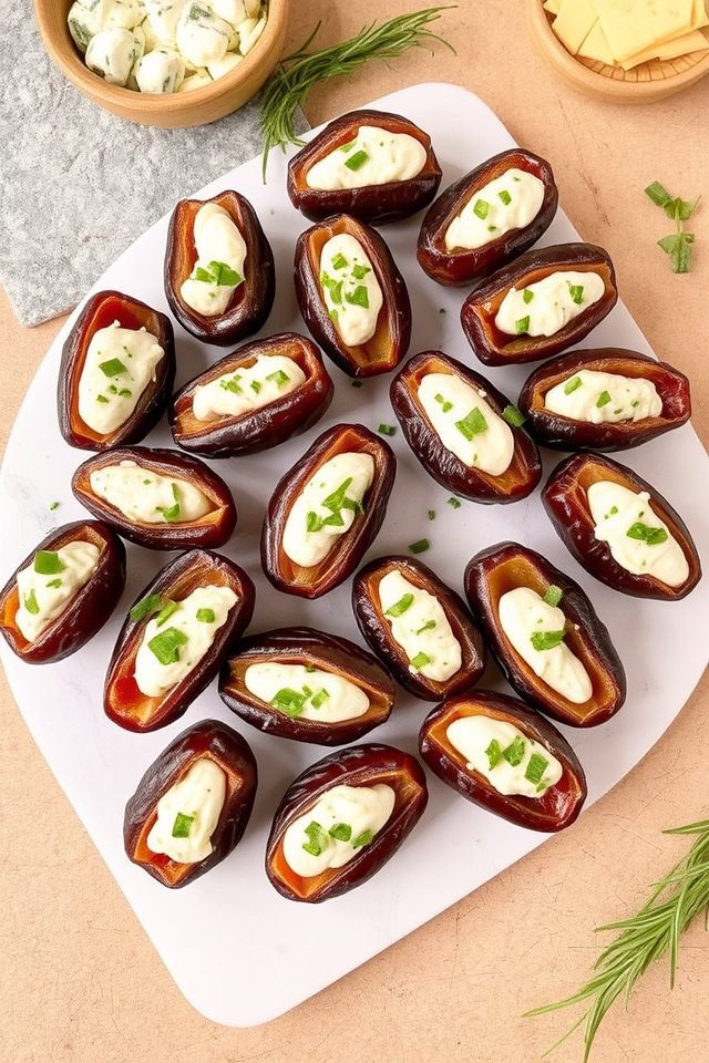 cheese and herb filling