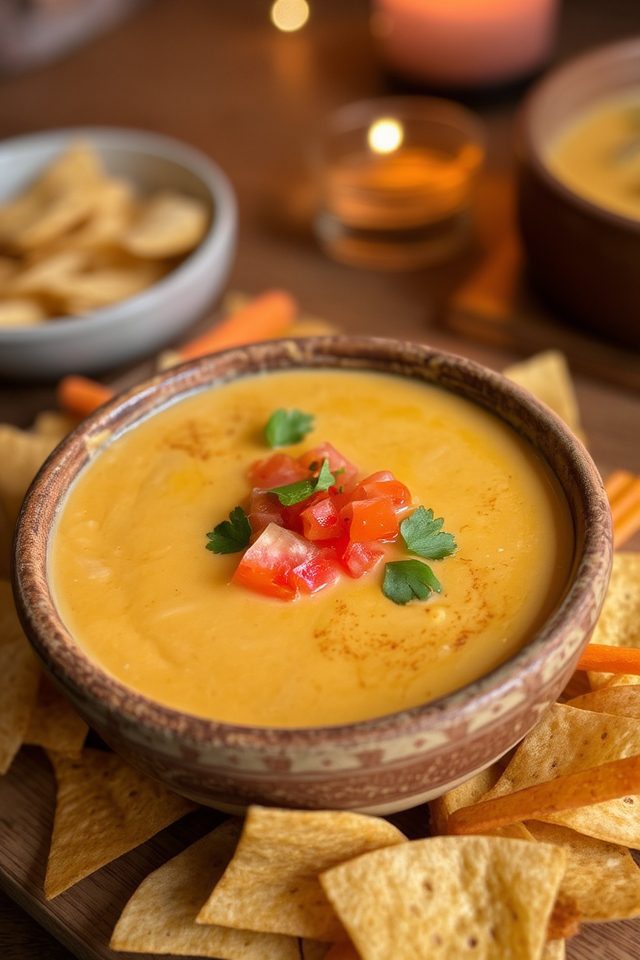 cheesy party favor dip