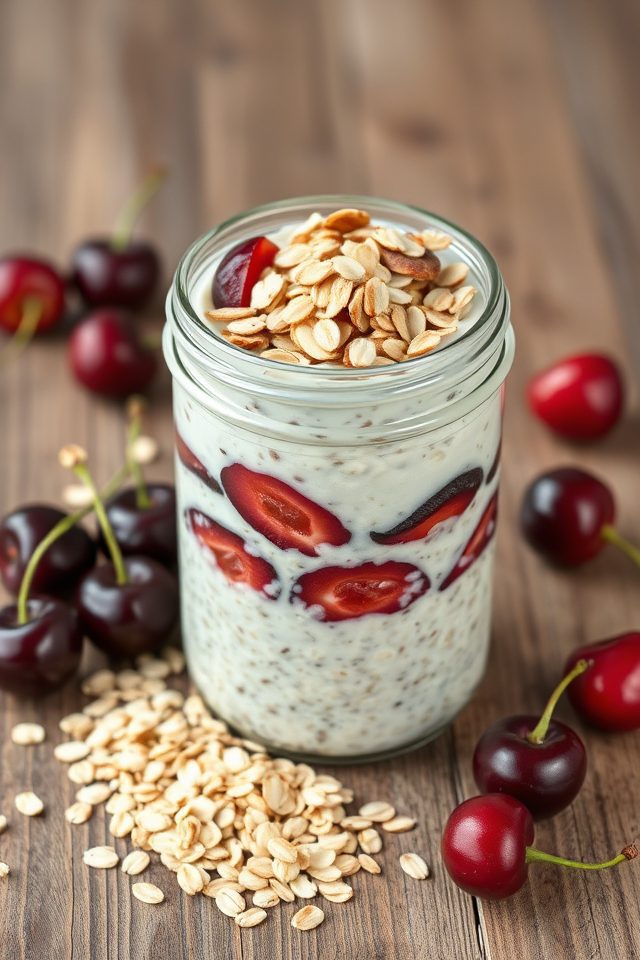 cherry almond breakfast recipe