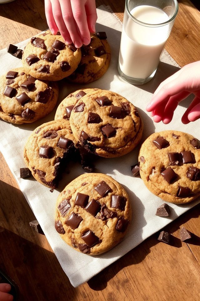 chewy chocolate chunk cookies