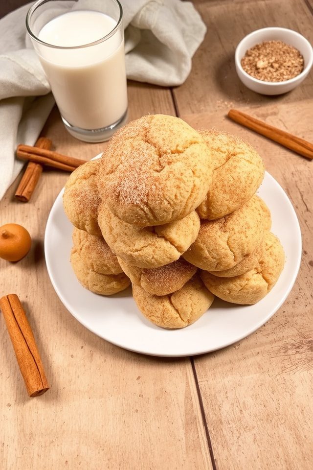 chewy cinnamon sugar cookies