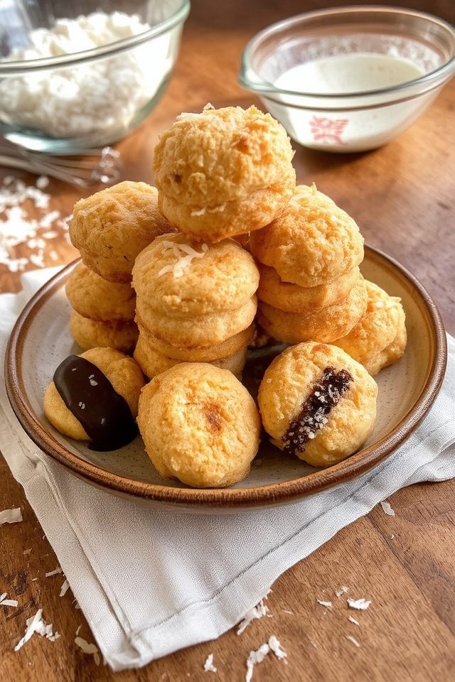 chewy coconut gluten free cookies