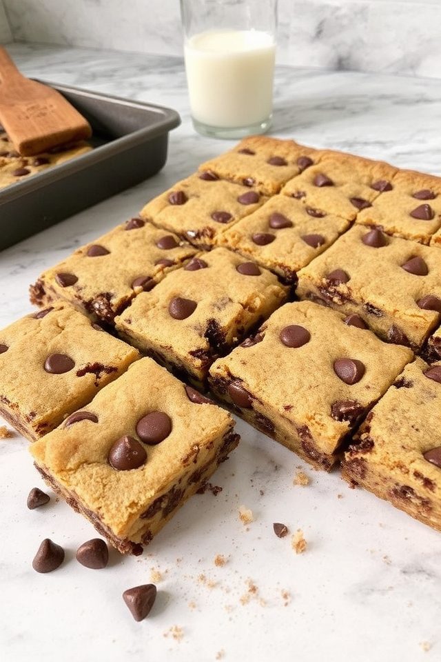 chewy gooey chocolate squares