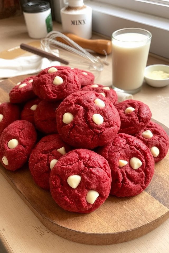 chewy vibrant cocoa cookies